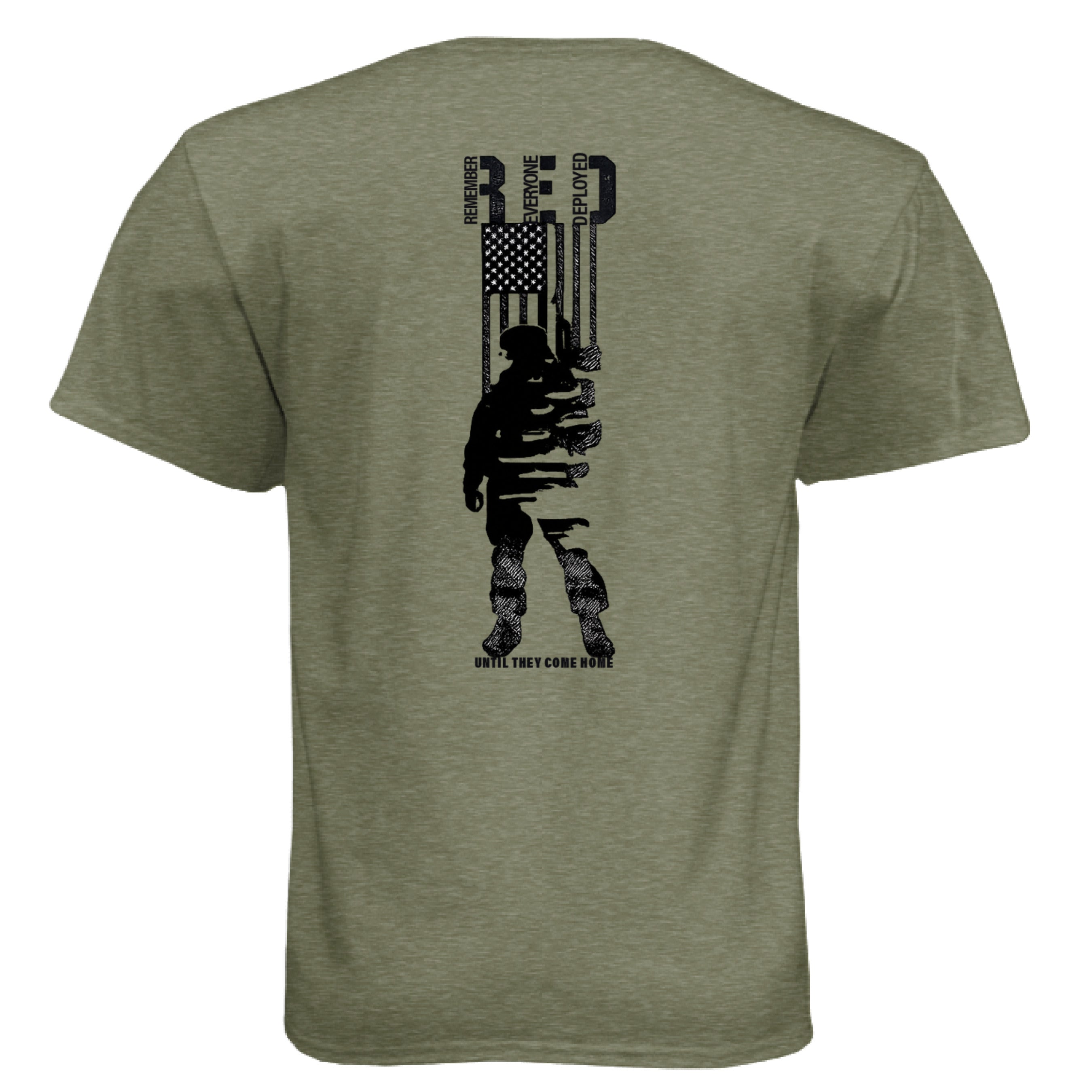 MILITARY GREEN - BACK