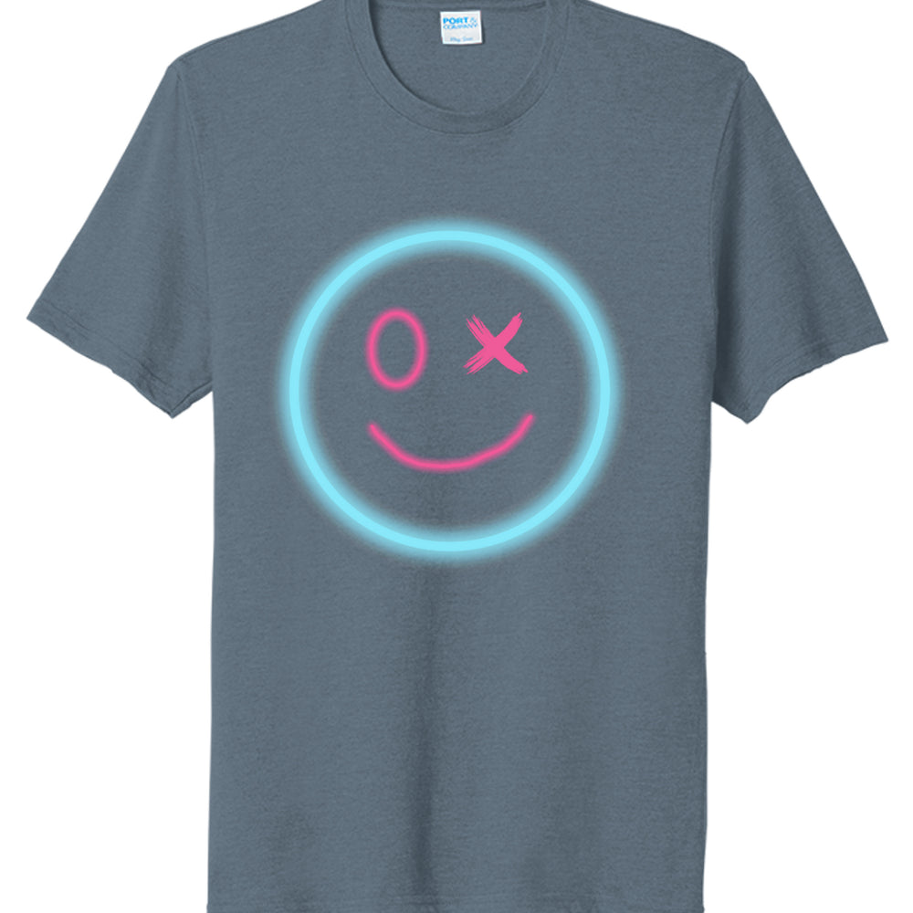 Steel Blue Heather - PC330 - FRONT